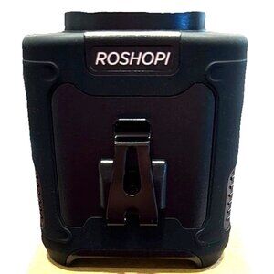 NEW! Roshopi Portable Waist Fan - K50 - 10000mAh. Flashlight, Charger!! 5 Speed.